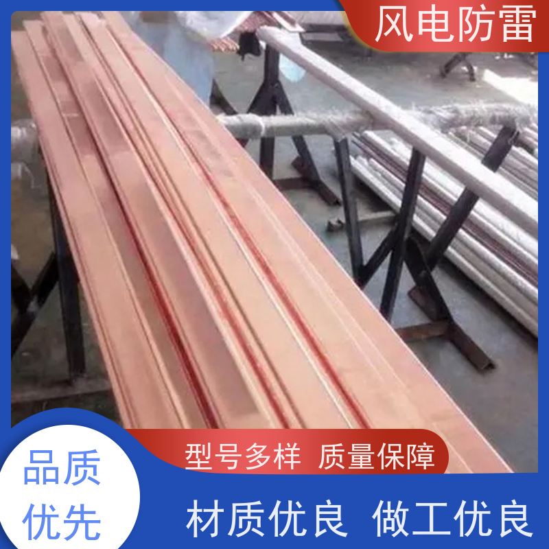 风电防雷 50*5mm镀铜扁钢 减少地网占用土地面积 特殊非 金 属材料