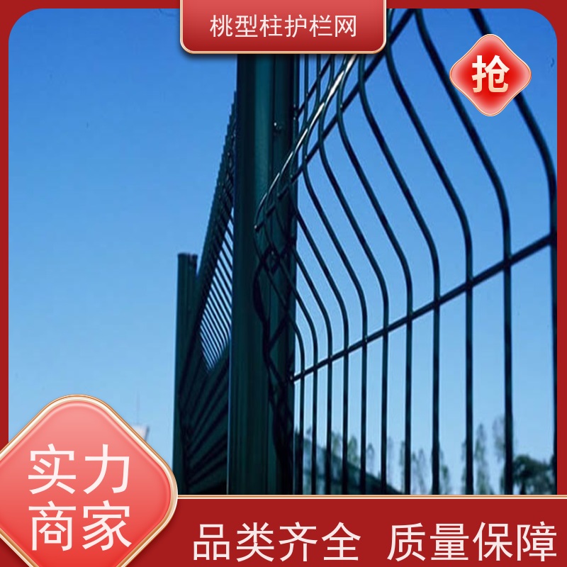 三角折弯护栏网防锈战斧式立柱围栏德瑞克斯隔离栅