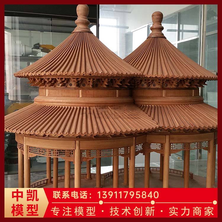制作精良 一比一真实还原 明清建筑模型 应用领域广 北方中凯 
