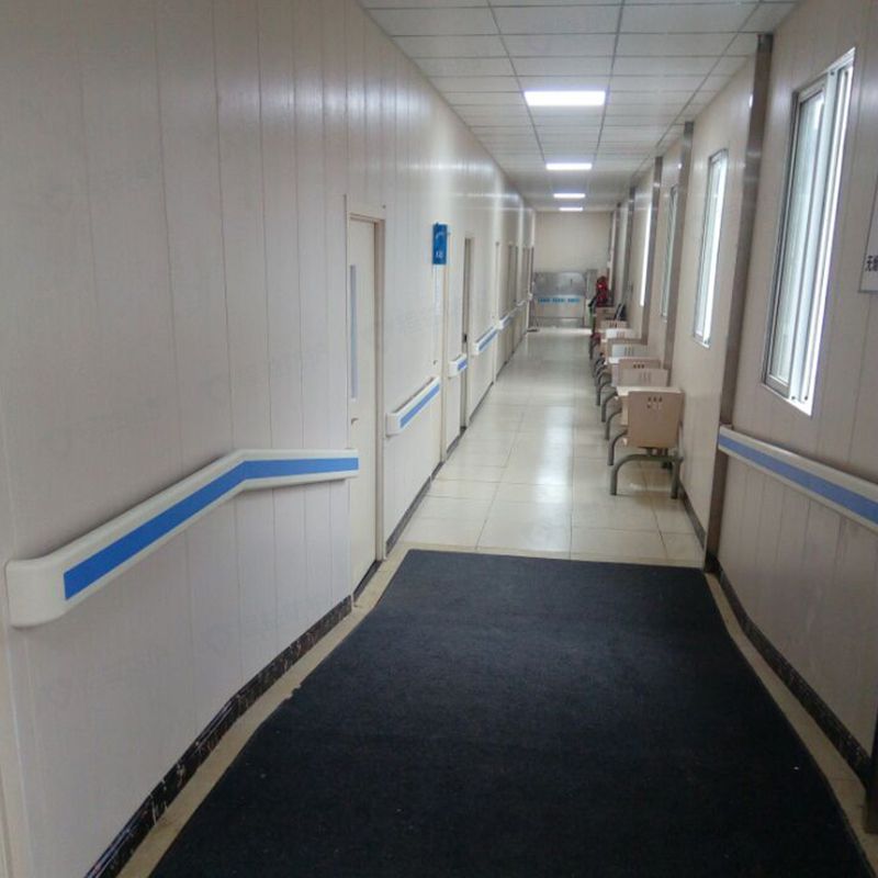 程益生产优质医院疗养院防撞扶手 上海走廊防撞扶手 医院用靠墙扶手厂家