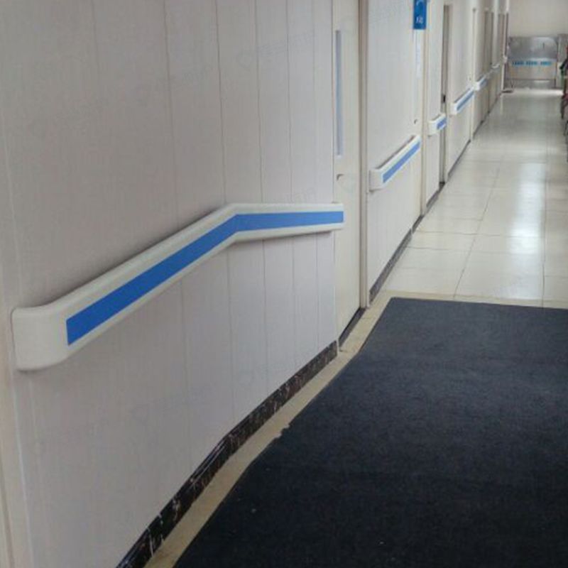 医院用走廊防撞扶手 PVC140养老院通道楼梯靠墙面壁带护角