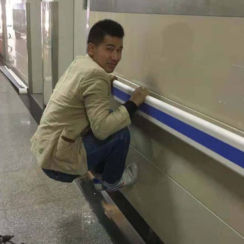 程益防护 病房走道扶手 养老院专用扶手 医院扶手图片