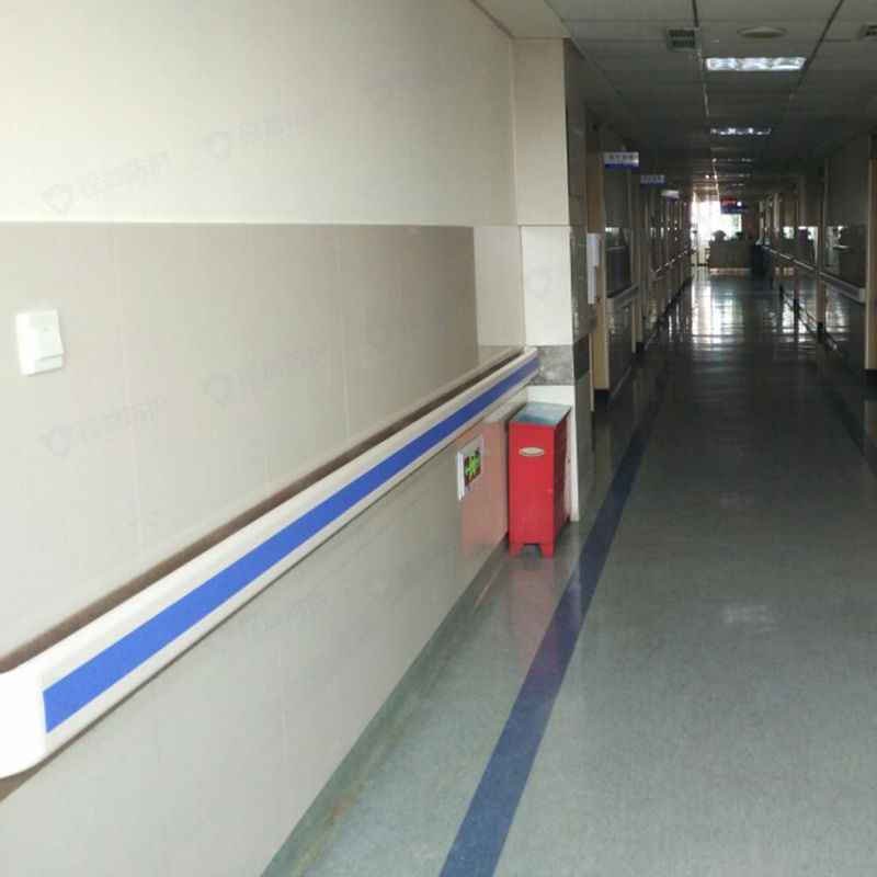 程益防护 医用走廊扶手 pvc护墙板 医院扶手厂家