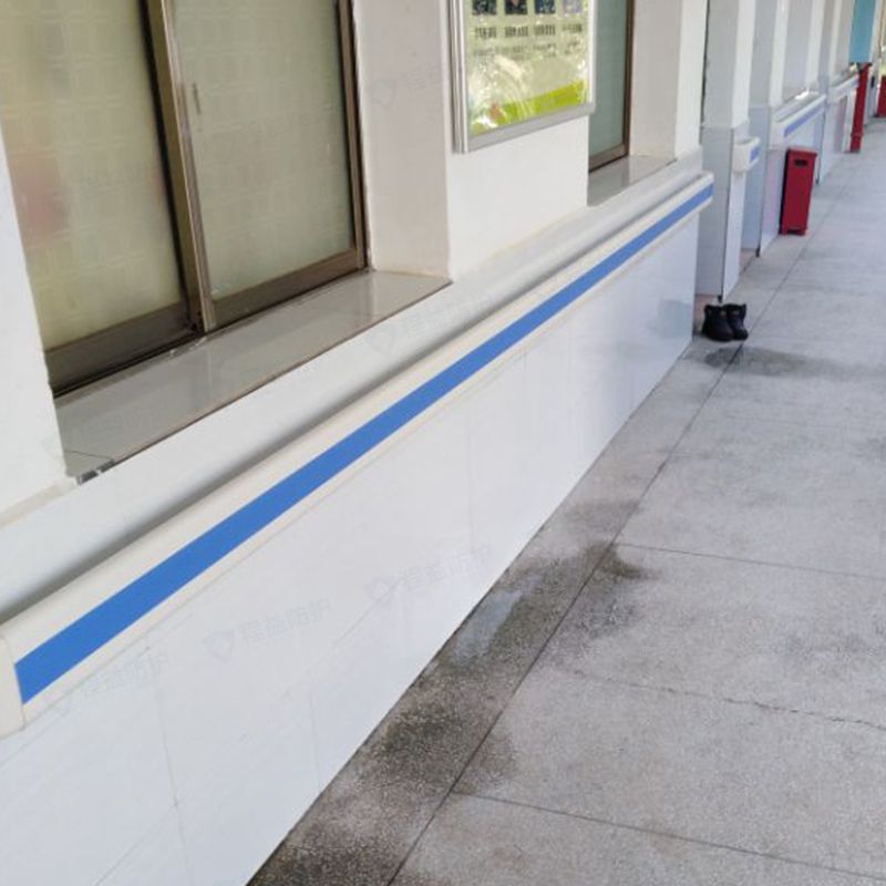程益防护 养老院走廊扶手 pvc走道扶手 医院扶手厂家