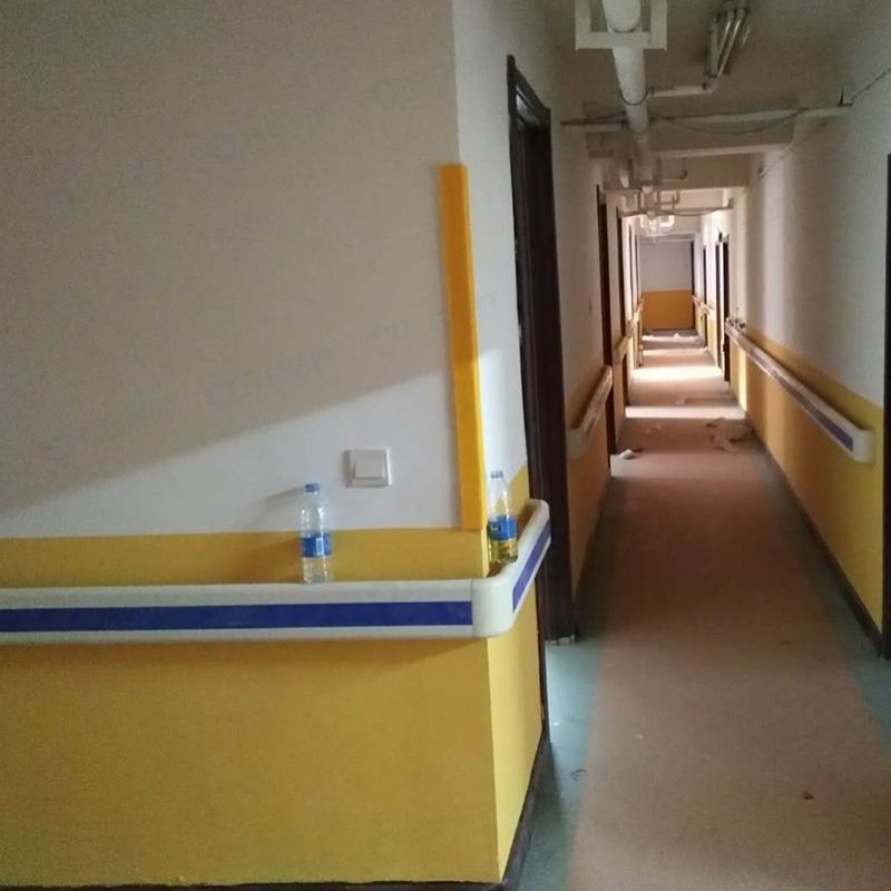 程益防护 厂家走廊防护扶手-防撞扶手参数-测量走廊扶手用量