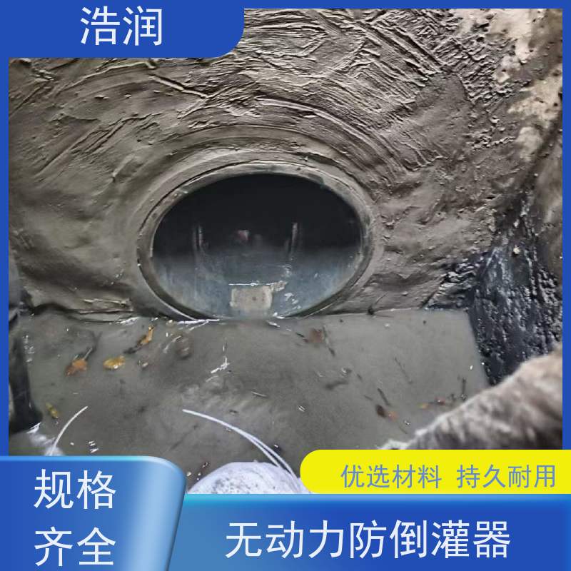 浩润 全国供应 管中型防倒灌器 雨污分流 智能截流 品质可信