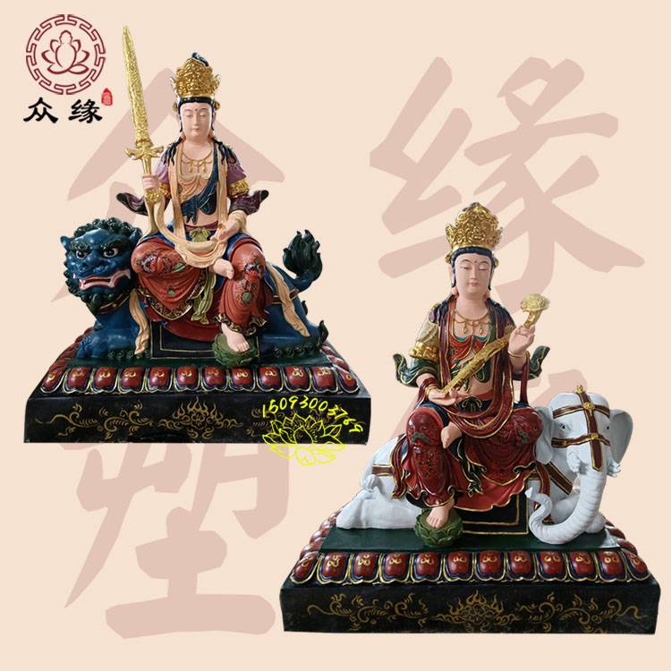 寺院大型三宝佛图片 药师佛 三圣佛 释迦三尊 华严三圣神像批发