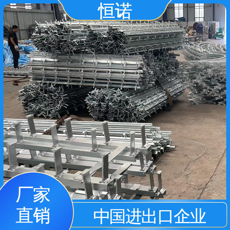 恒诺 玻璃幕墙预埋件 图纸定做 发货及时 焊接工字钢