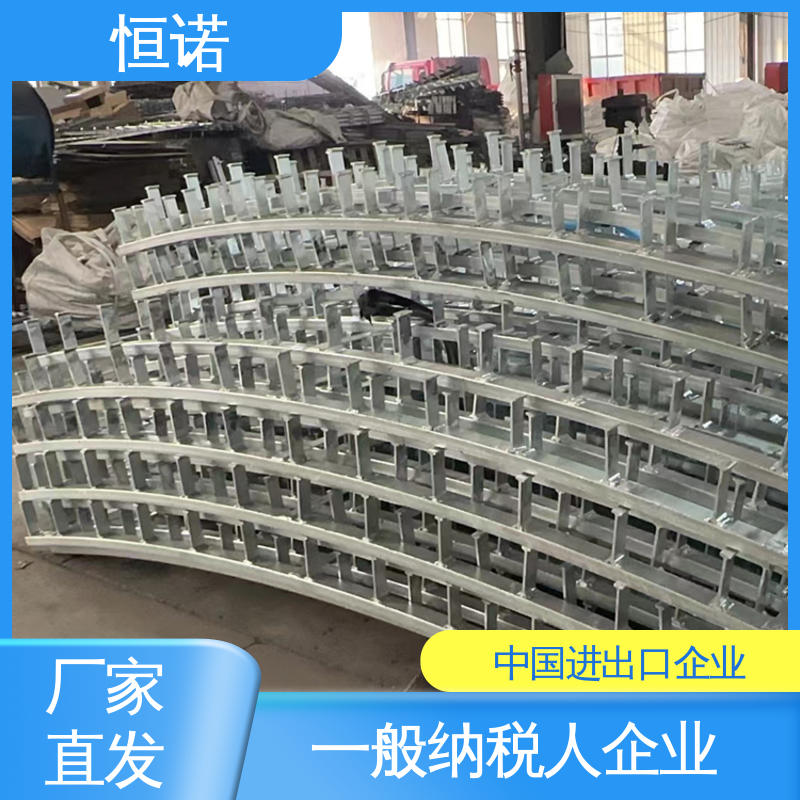 图纸定做长度可选 隧道接触网预埋件 牢固耐用光滑无毛刺 恒诺