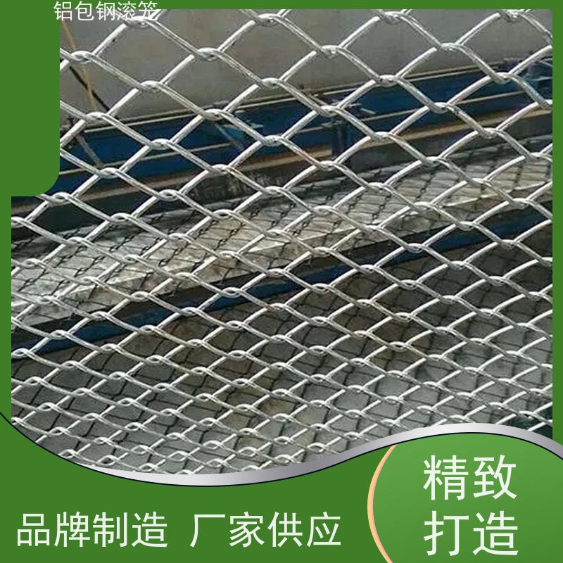 铝包钢菱形网分界线防攀爬网新型机场围网使用场地广泛