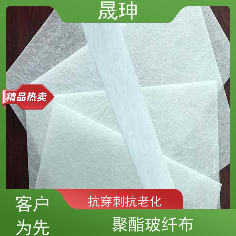 晟珅 道路防裂用聚酯玻纤布 耐老化耐高温 货源充足
