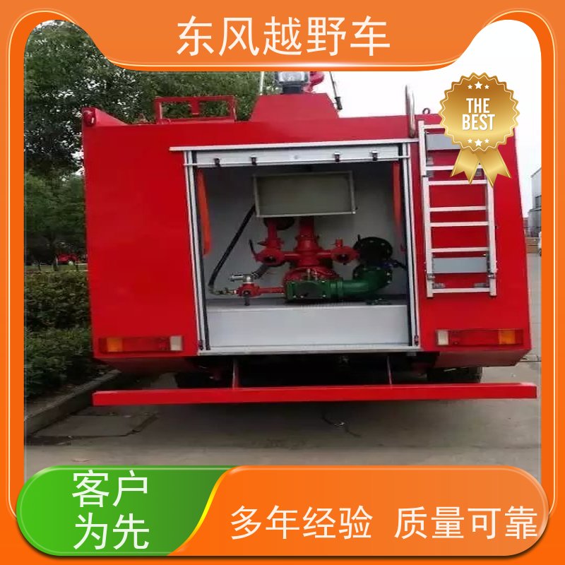 东风 六驱越野炊事车 前置或者后置机械液压绞盘 林区路面的木材运输