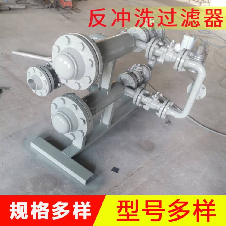 立式反冲洗过滤器 快速手动全自动排污除污器