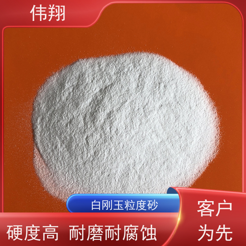 伟翔 金属表面处理铸造用 24目白刚玉 耐高温 耐腐蚀 使用范围广