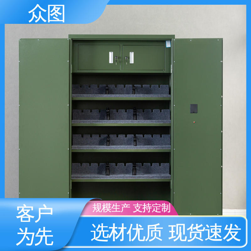 实力工厂 防B枪 存放管制 机械密码锁 验枪柜 众图