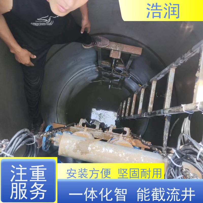 浩润 智能截流井设备 处理污水量 10-5000m3/h 应用广泛