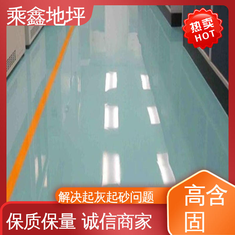 厂家供应 可定制 地坪漆施工 GMP制药厂 耐磨固化 乘鑫