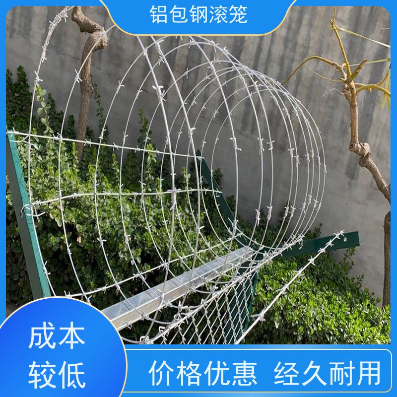 铝包钢钢丝网分界线防攀爬网新型机场围网使用场地广泛