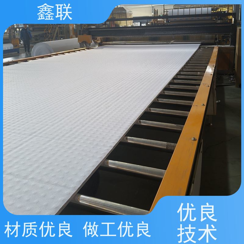 鑫联 15mm高板布一体疏水板 地库顶板虹吸排水系统 施工指导 海绵城市