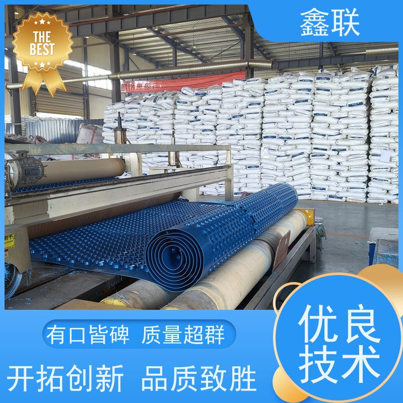 鑫联 塑料蓄排水板 HDPE疏水板 网状交织滤水板 凹凸型排蓄水板20高