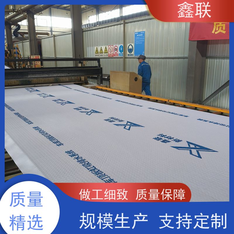 鑫联 PED14高分子防护排水异型片 海绵城市复合排水板 施工指导 包工