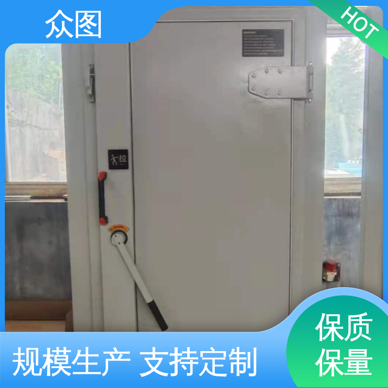 众辉屏蔽 电磁屏蔽门的结构 成品出厂发货 防火门特种设备