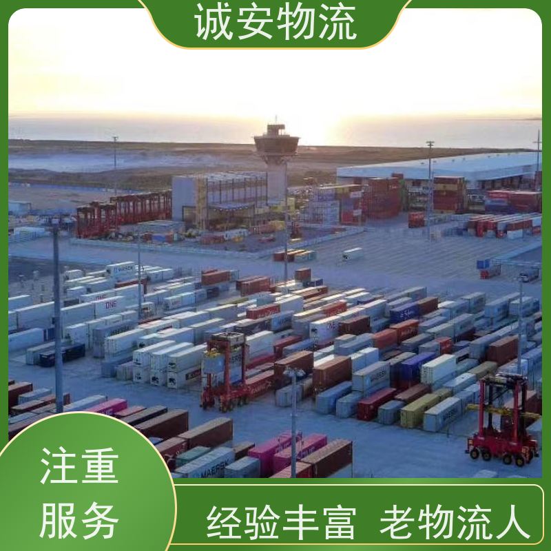 诚安物流40尺自备柜东莞到深圳报关随时发车
