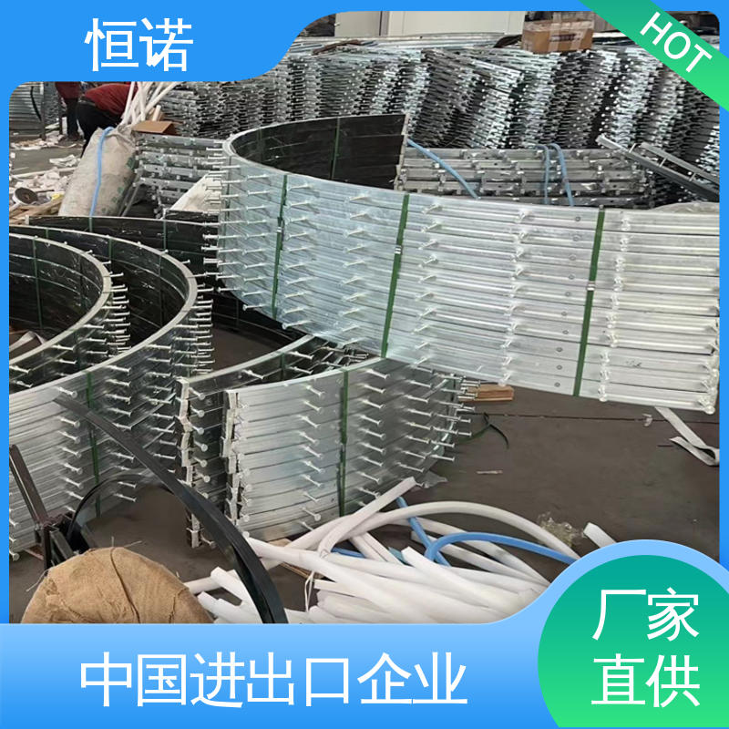 恒诺 支持定做 热镀锌弧形预埋槽道 源头工厂 装置便捷