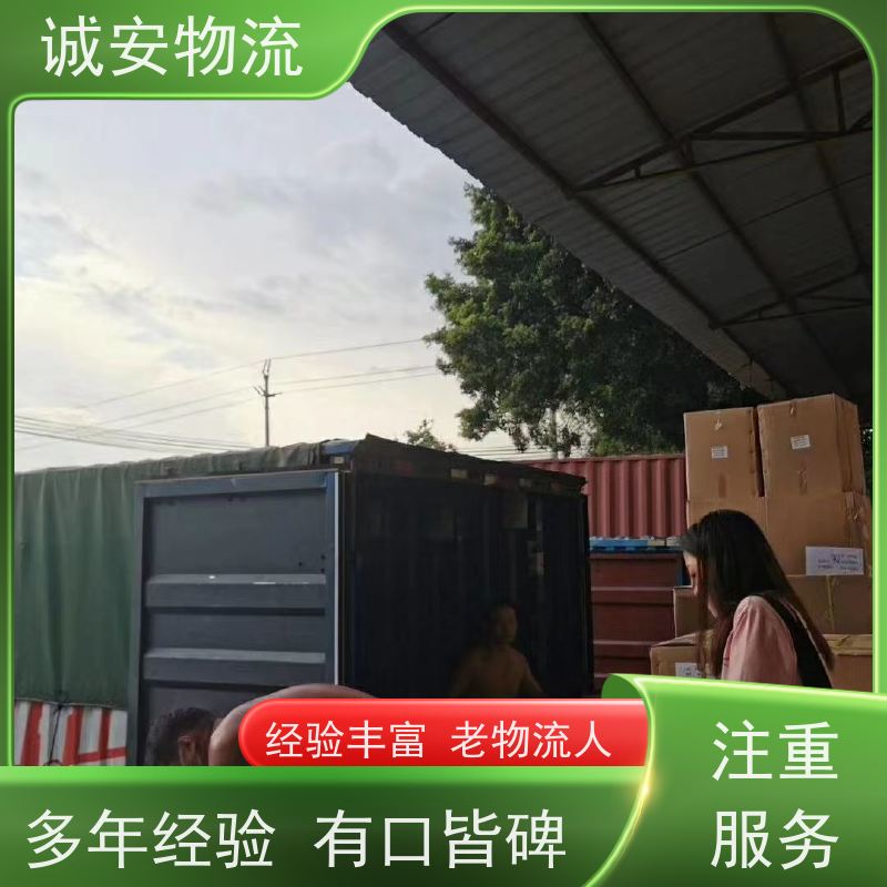 诚安物流平斗车一般贸易报关买单申报门到门次日到