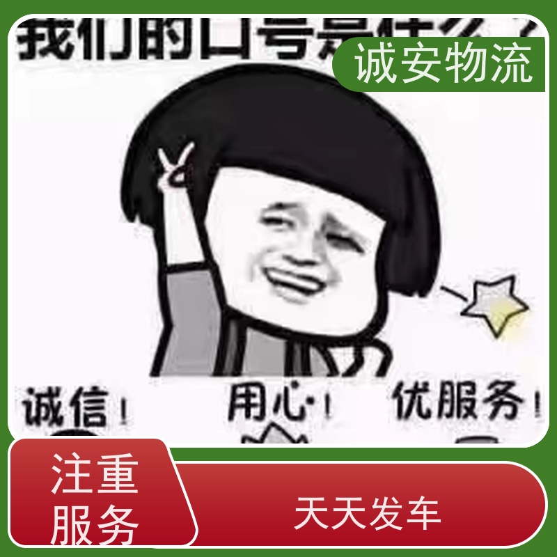 诚安物流40尺自备柜阳江到广州陆运送货到门次日到