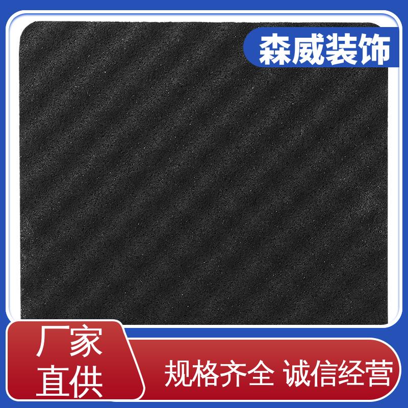 可定制 颗粒 符合技术使用要求 聚氨酯橡胶隔声减震垫 森威装饰