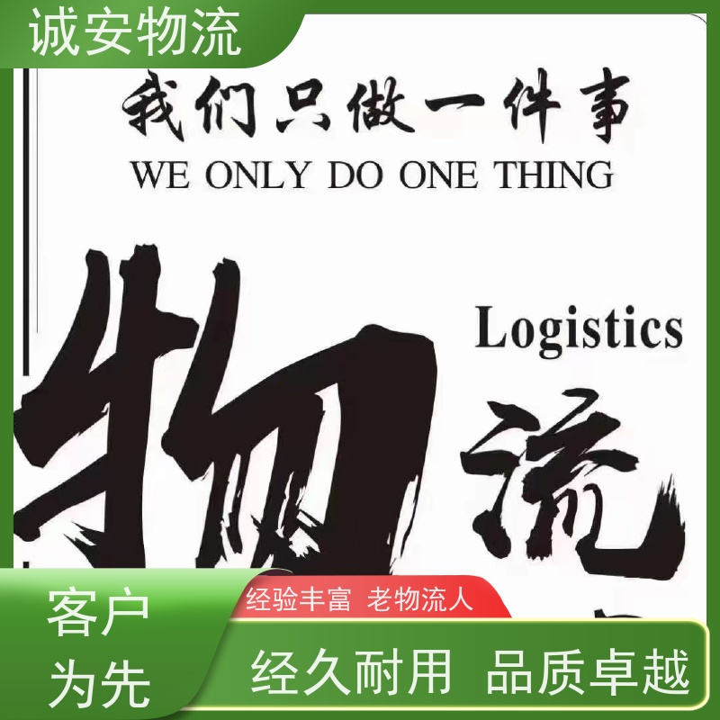 诚安物流40尺自备柜阳江到东莞专人跟单隔天到