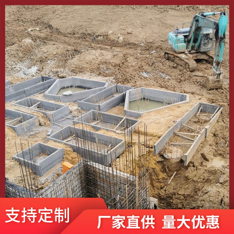  pc预制条板砖胎膜厂家直供 外观灰色 抗震好 工厂批发