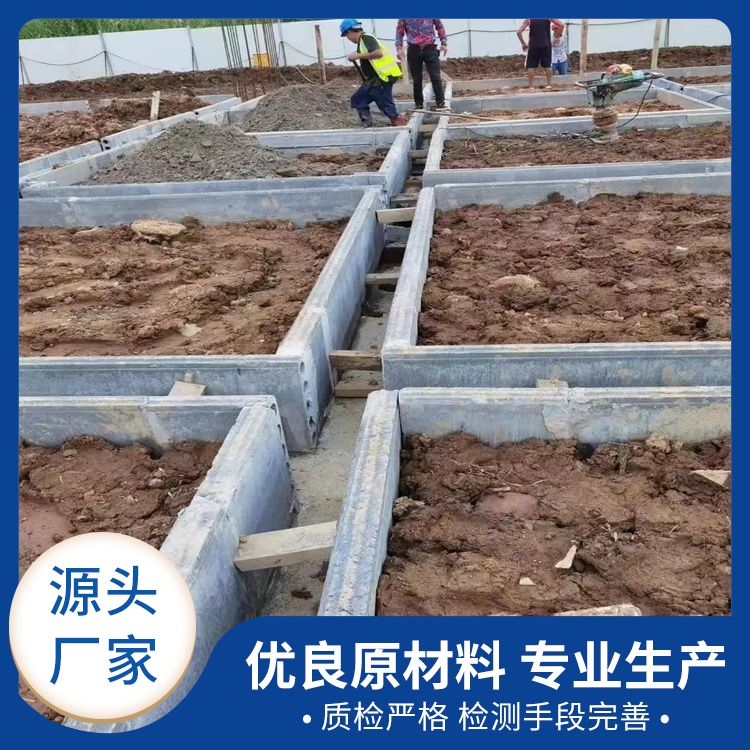  砖胎膜集水坑砖模厂家直供 板面平整度好 易切割 免拆模