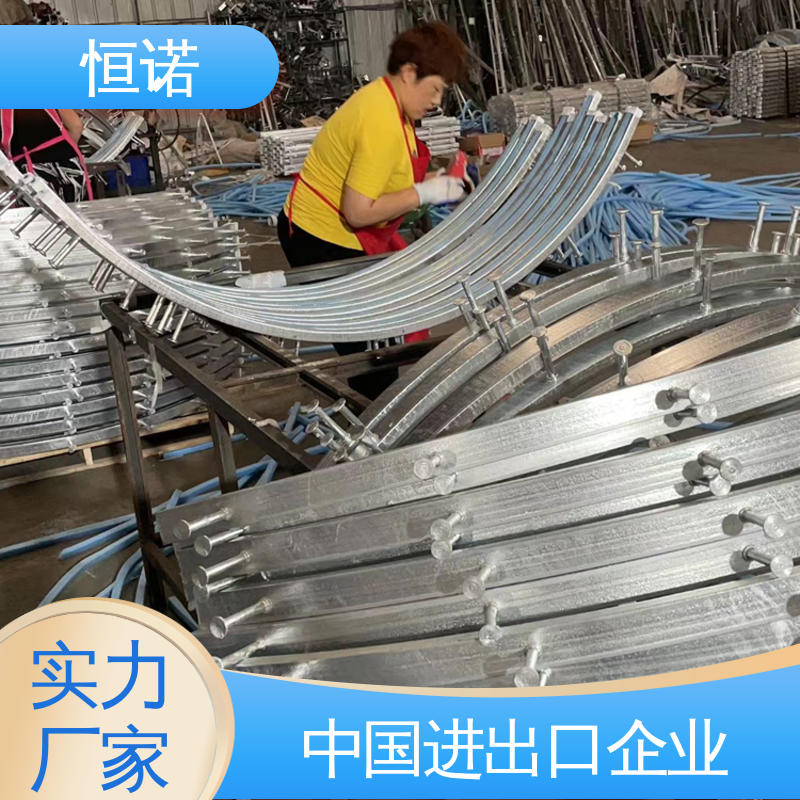 恒诺 质量保障 高强度耐腐蚀 弧形隧道预埋槽钢 可寄样品