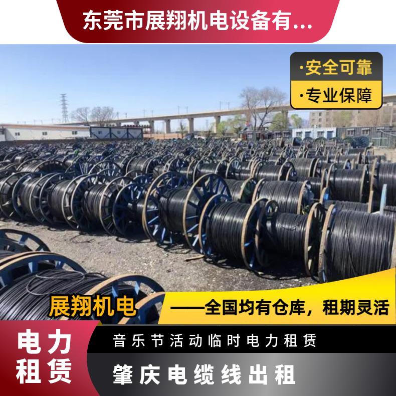 肇 庆 电缆线出租赁 电力保障 纯铜软电缆便于施工 UPS电源 电箱