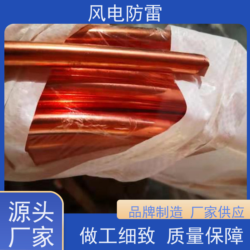 风电防雷 厂 家出售 价美物优 快速形成低电阻区域 70*7mm镀铜扁钢