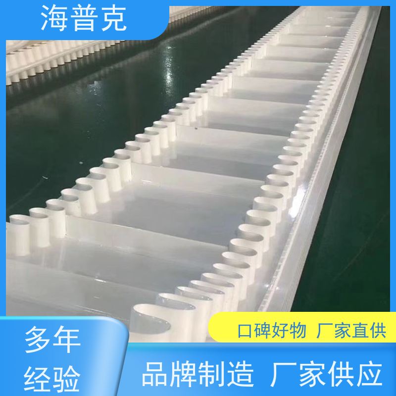 海普克 导条草纹输送带 支持不同尺寸 良好的抗震性 硬度恒定
