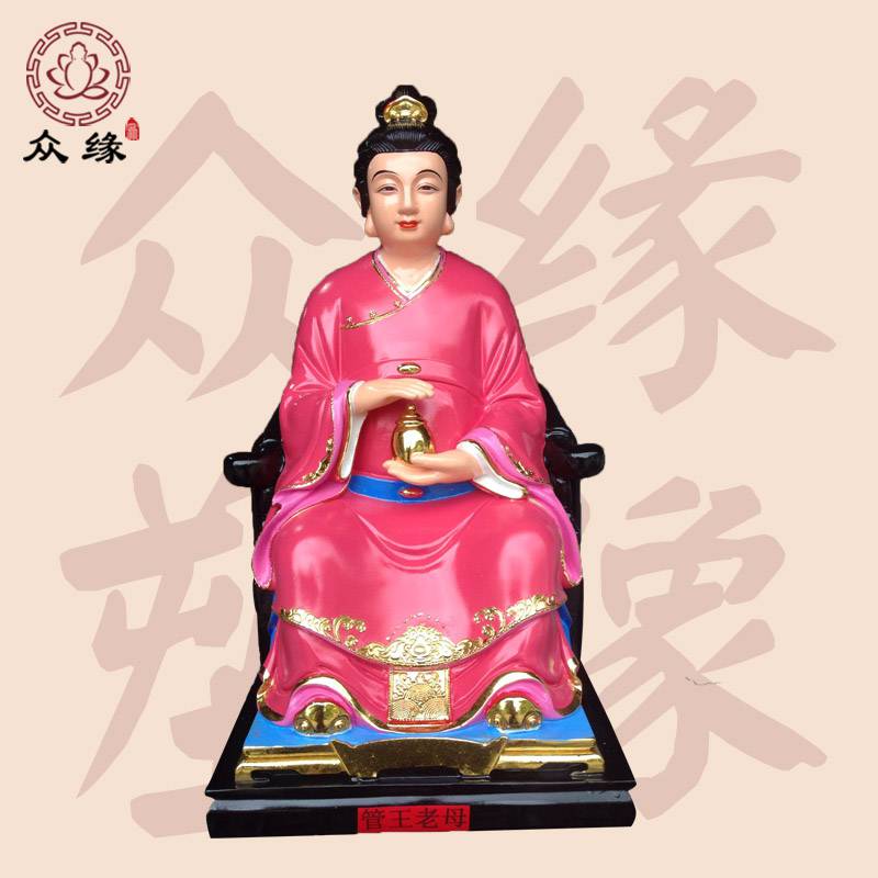 1.7米高72祖师爷十二老母树脂雕像全铜工艺品神像雕刻做工精美