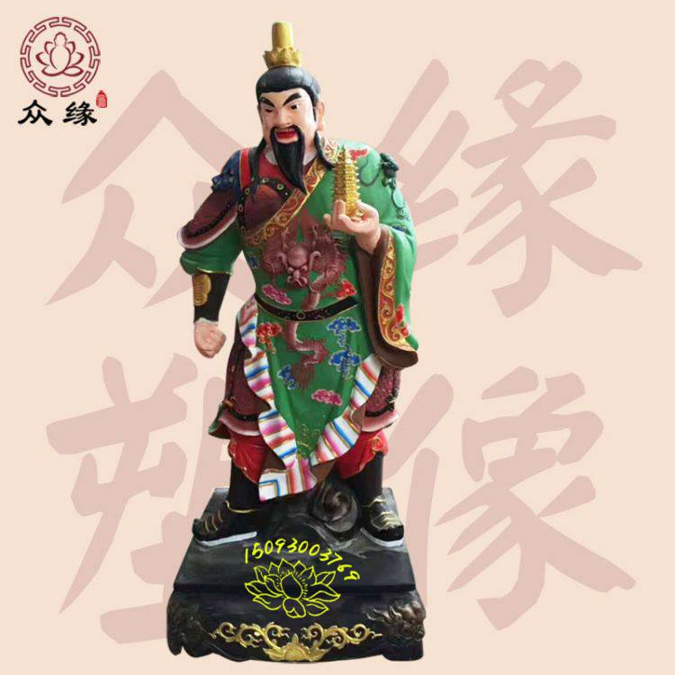寺庙古佛修复雕刻 极彩古彩八大金刚铜铸佛像 木雕石雕慈氏菩萨