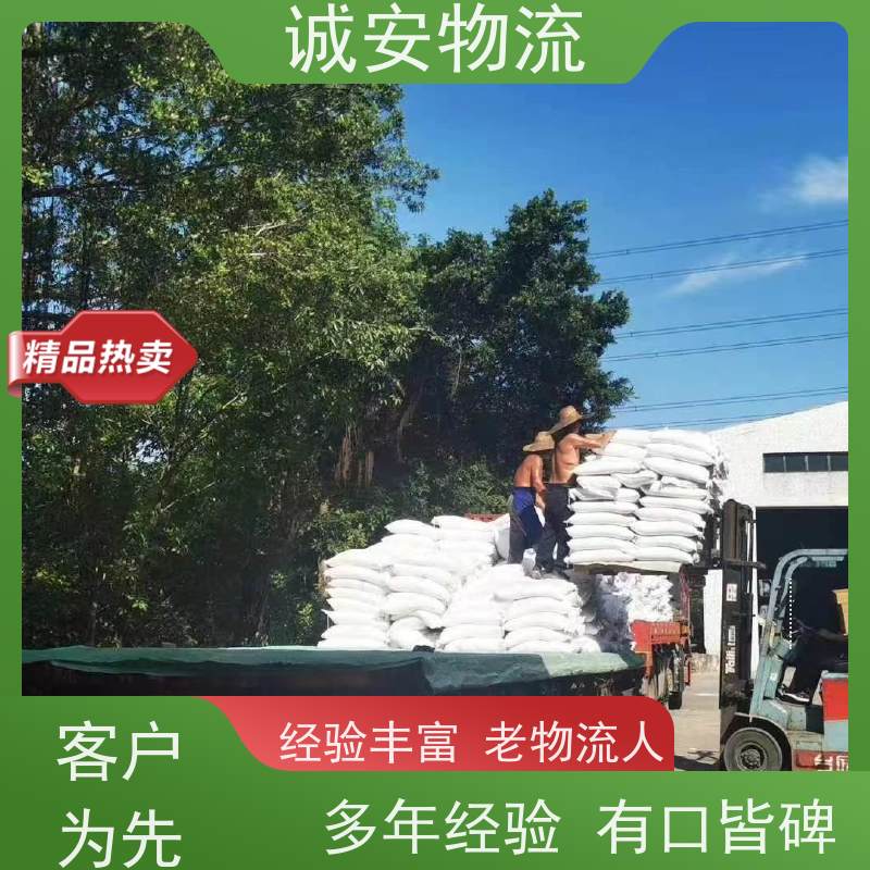 诚安物流40尺自备柜惠州到香港陆运送货到门一天到