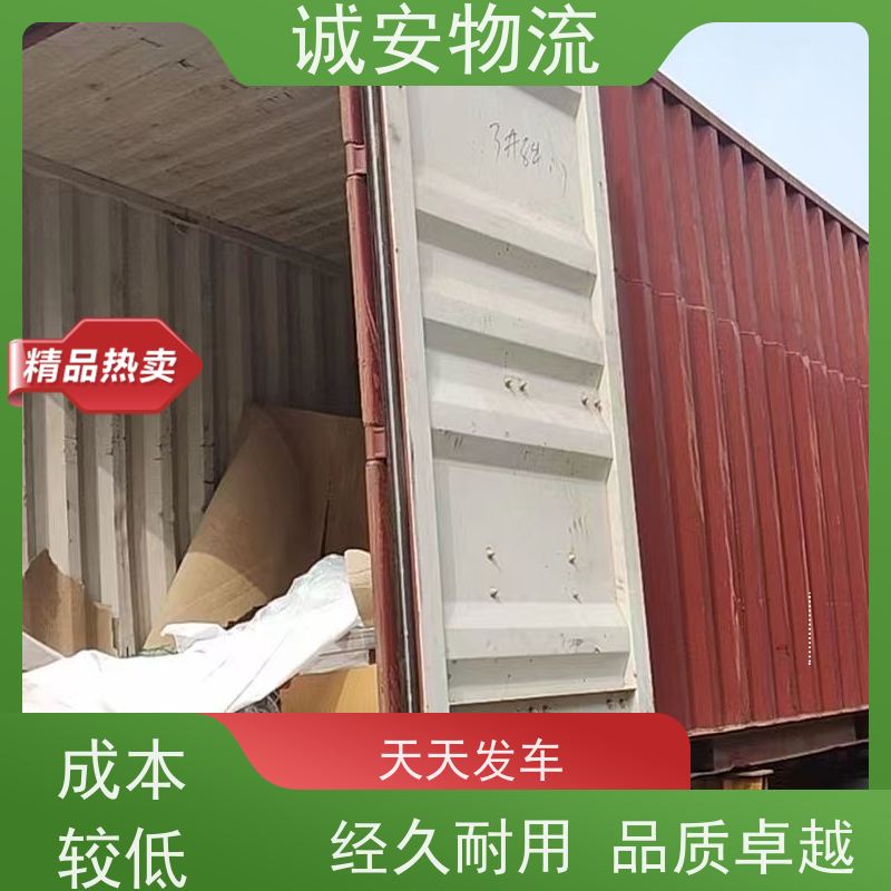 诚安物流45尺自备柜香港拖柜专人跟单隔天到