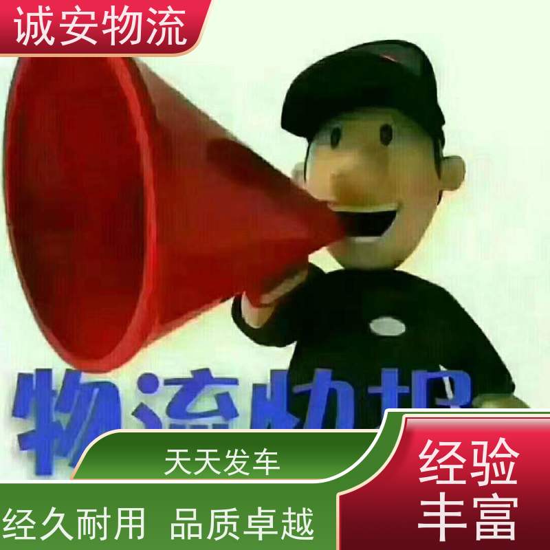 诚安物流40尺自备柜广东货物运输陆运送货到门随时发车