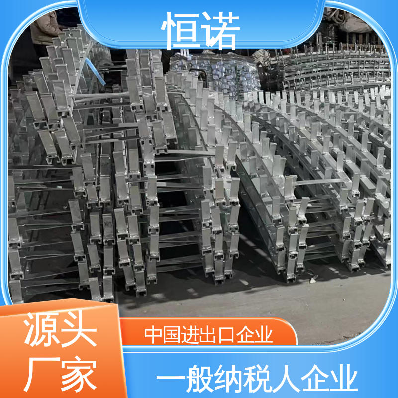 恒诺 直齿哈芬槽预埋件 支持异形件定制 抗拉强度大