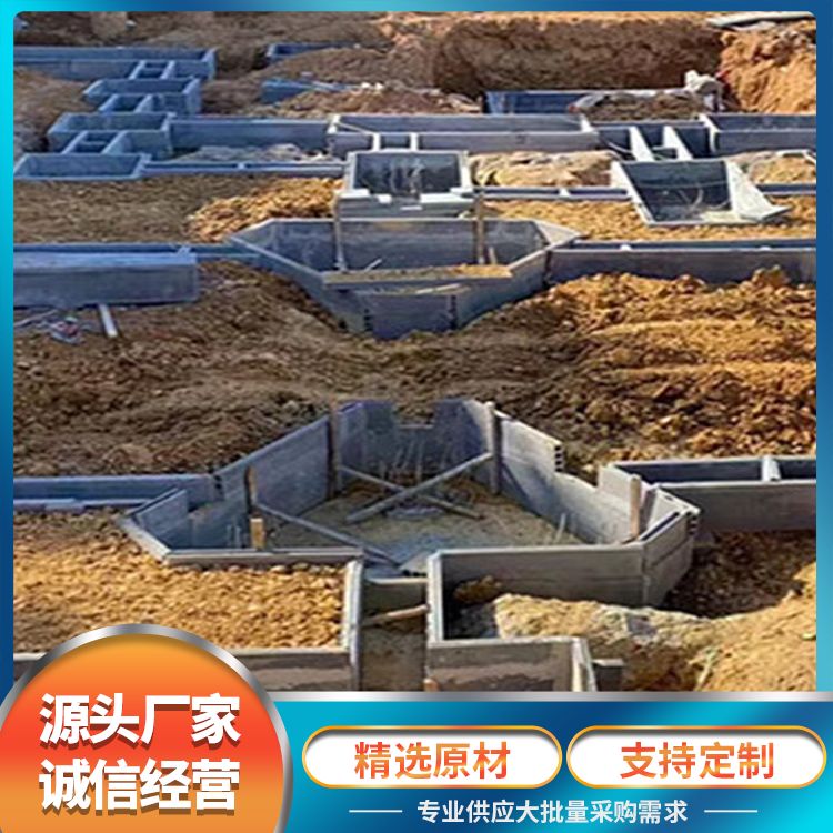  筏板轻集料砖胎膜预制板生产厂家 不易变形 安装方便