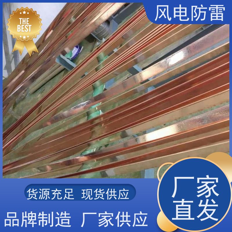 风电防雷 厂 家出售 价美物优 安装简便 节省人工成本 铜包钢扁钢40*4mm