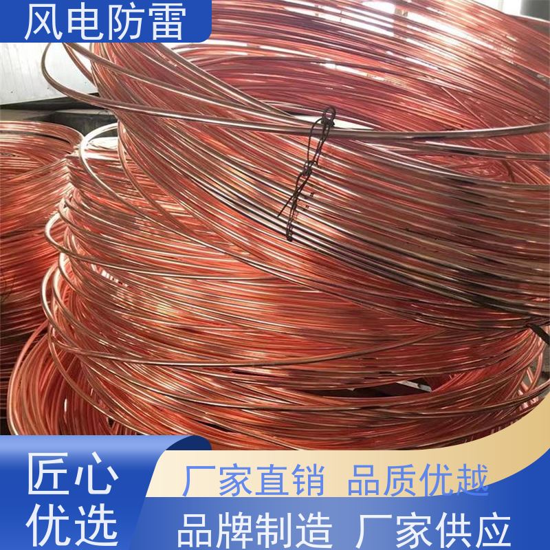 风电防雷 铜覆钢扁铁50*5mm 减少地网占用土地面积 特殊非 金 属材料