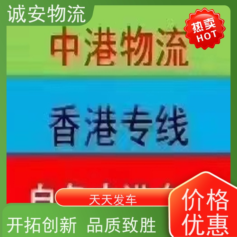 诚安物流45尺自备柜河源到东莞进口报关半天到
