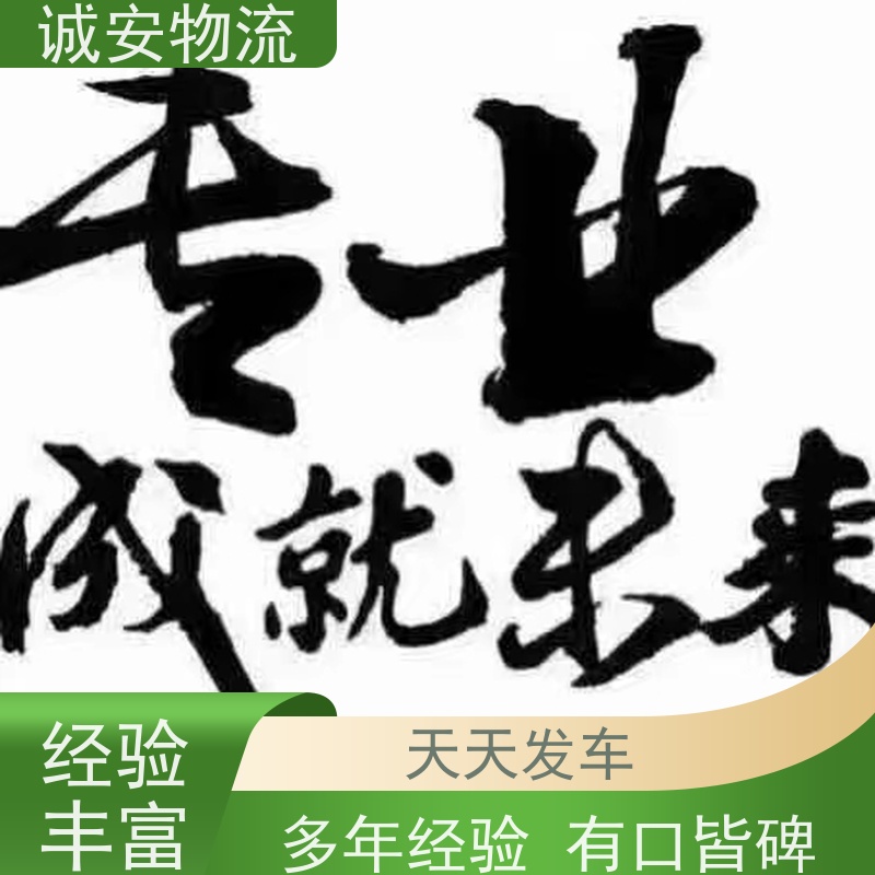 诚安物流40尺自备柜东莞到澳门专人跟单次日到
