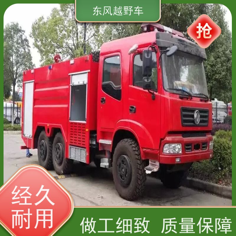 东风 六驱随车吊 低温启动 沙漠路况轻松越野脱困